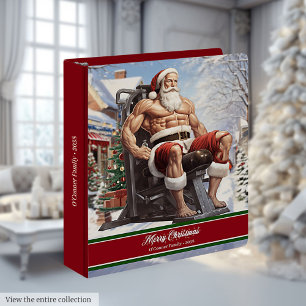Funny Fit Santa Ring Binder Classic Christmas Albu