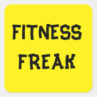 FUNNY FITNESS INSTRUCTOR STICKERS