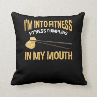 Funny Fitness Joke Chinese Dumpling Food Lover