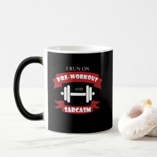 Funny Fitness Supplement Sarcasm Mug