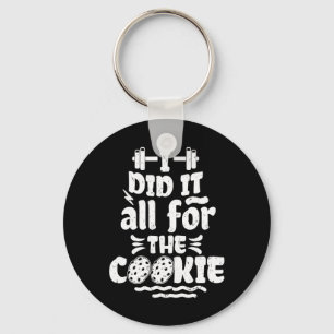 Funny Fitness Workout Gym Weight Lifting Bodybuild Keychain
