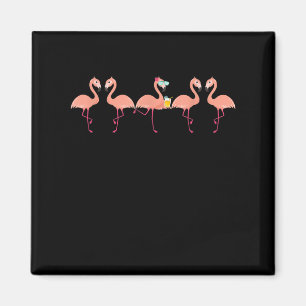 Funny Flamingo Bachelor Party Cocktail Lover Magnet