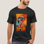 Funny Flamingo Bruh Shirt Retro Flamingo Graphic M<br><div class="desc">Funny Flamingo Bruh Shirt Retro Flamingo Graphic Men Women 1</div>