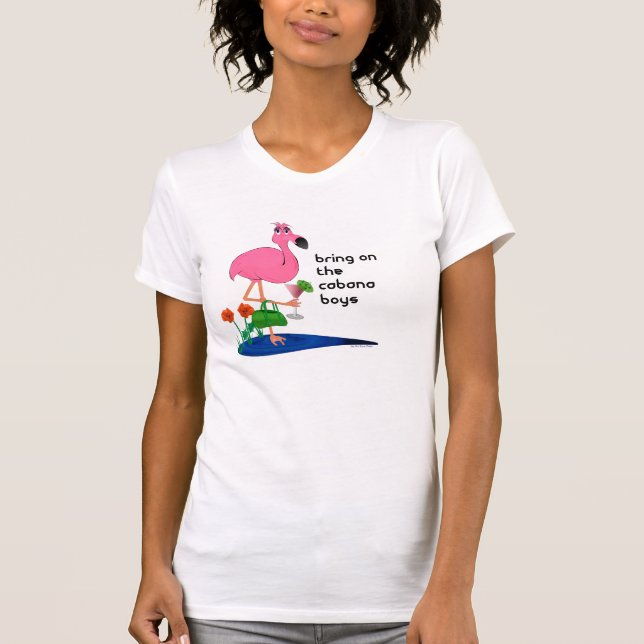 Funny Flamingo Women's Top (Front)