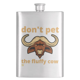 funny flask "FLUFFY COW"