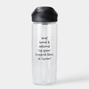 Funny Flask For Rockstar Dad, 20oz Custom  Water Bottle