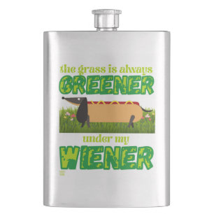 funny flask "MY WIENER"