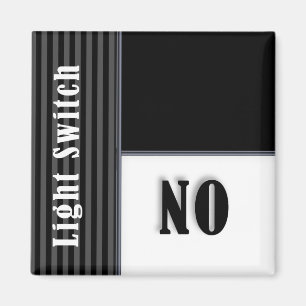 Funny Flip Magnet - Light Switch Status