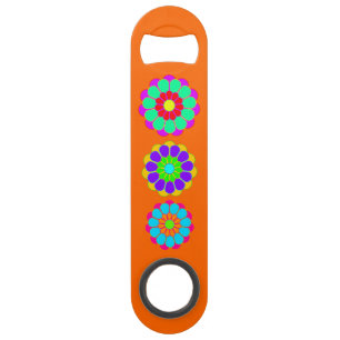 Funny Flower Power Bloom I II III Bar Key