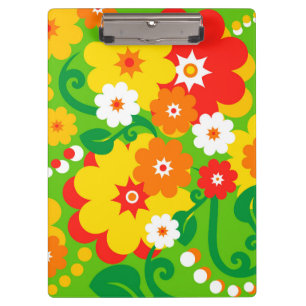 Funny Flower Power Wallpaper Clipboard