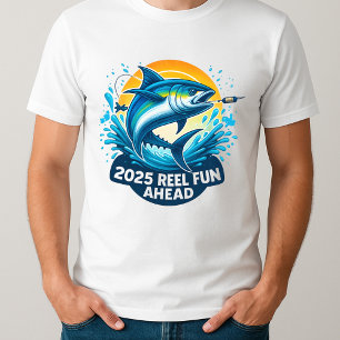 funny fly Cool fishing dad grandpa gift T-Shirt