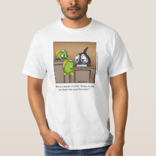Funny "Foggy Bottom" Cartoon Tee Shirt