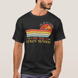 Funny Food Lover Retro I'M Just Here For The T-Shirt