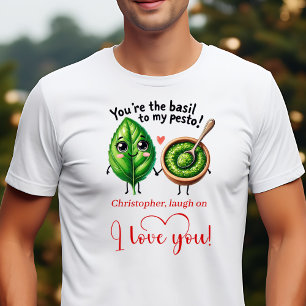 Funny Food Personalized Cute Valentine Gift  T-Shirt