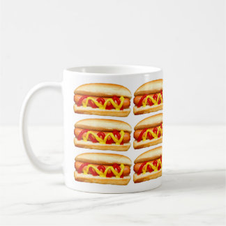 Funny Foodie Hot Dog Coffee Mug