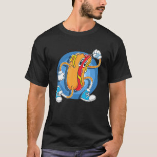Funny Foodie Hot Dog Lover Fast Food Franks Sausag T-Shirt