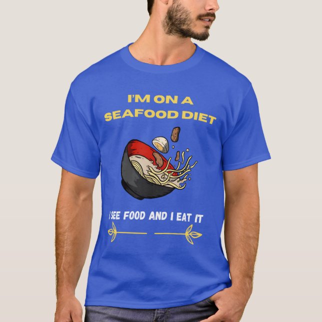 FUNNY FOODSHIRT friends T-Shirt (Front)