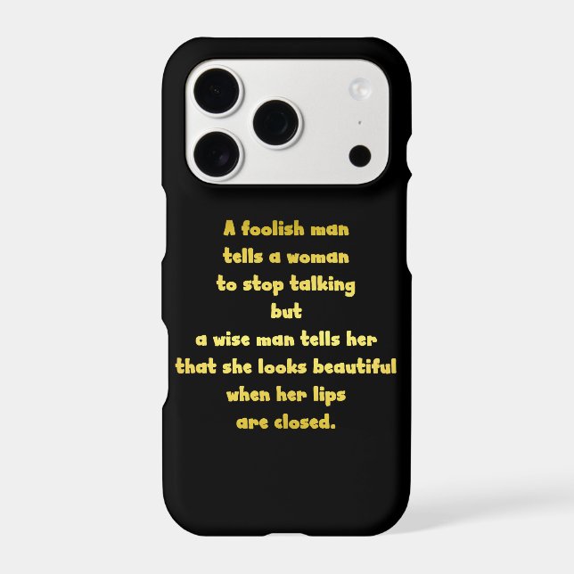 Funny Foolish and Wise Man Joke (Back)