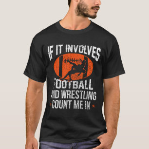 Funny Football Designs For Kids Women - Men Tee Un