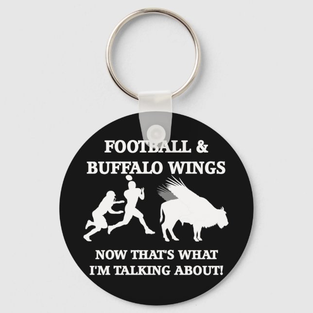 funny football keychain (Front)