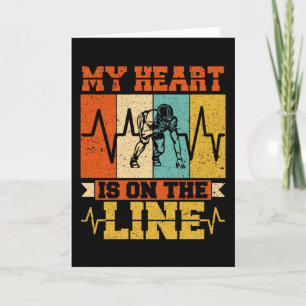Funny Football Lineman Card
