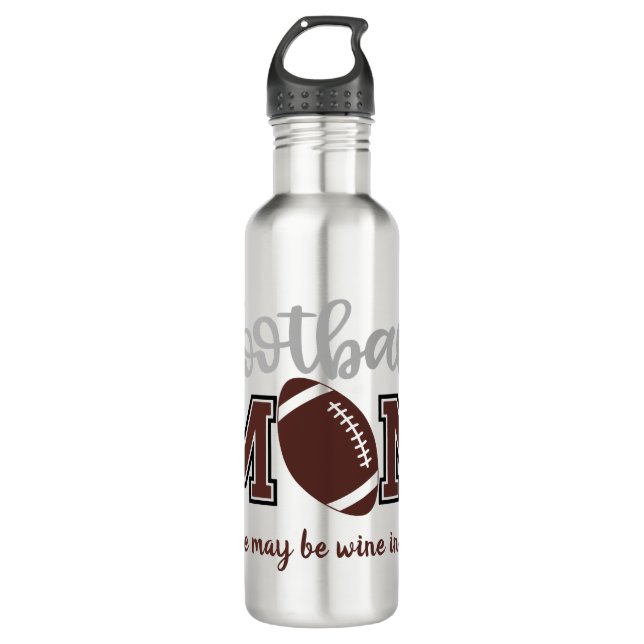 Funny Football Mom  710 Ml Water Bottle (Front)