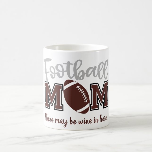 Funny Football Mom  Coffee Mug (Center)