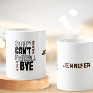 Funny Football Soccer Mom Coach Retro Kids Coffee Mug