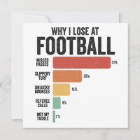 Funny Football Sport Why I Lose At Rugby Game  