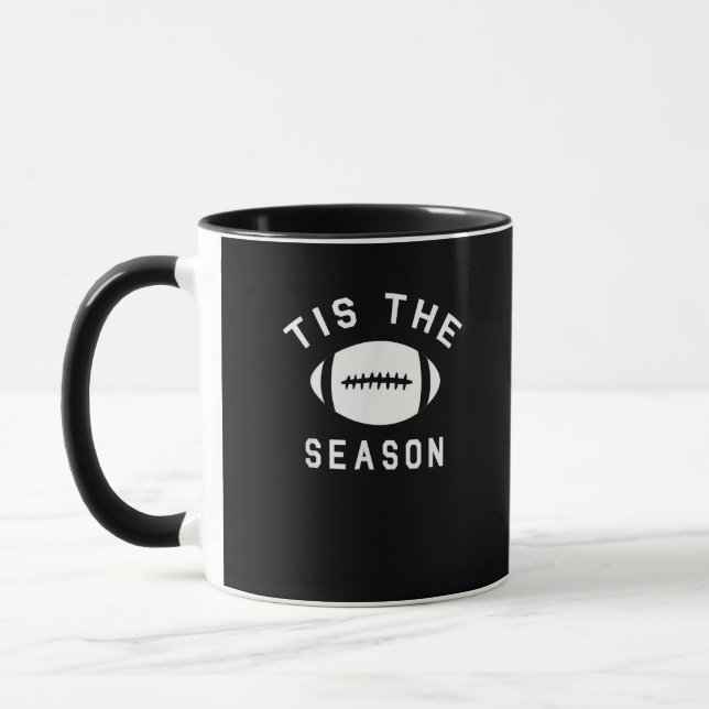 Funny Football Tis The Season Mug (Left)
