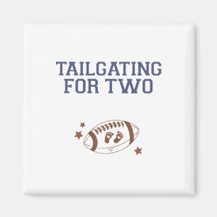 Funny Footbyll Pregnancy Announcement Fall By  Magnet