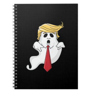 Funny For Halloween, Donald Costume Classic Notebook
