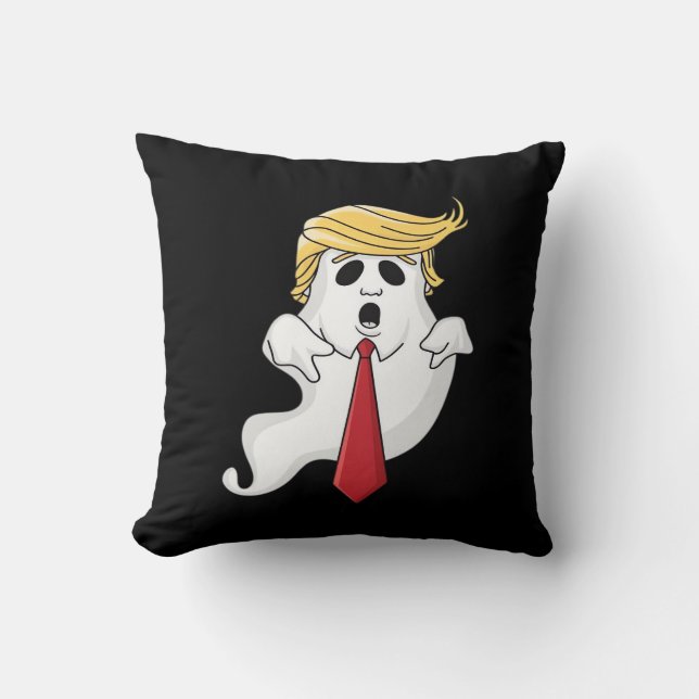 Funny For Halloween, Donald Costume Classic Throw Pillow (Front)