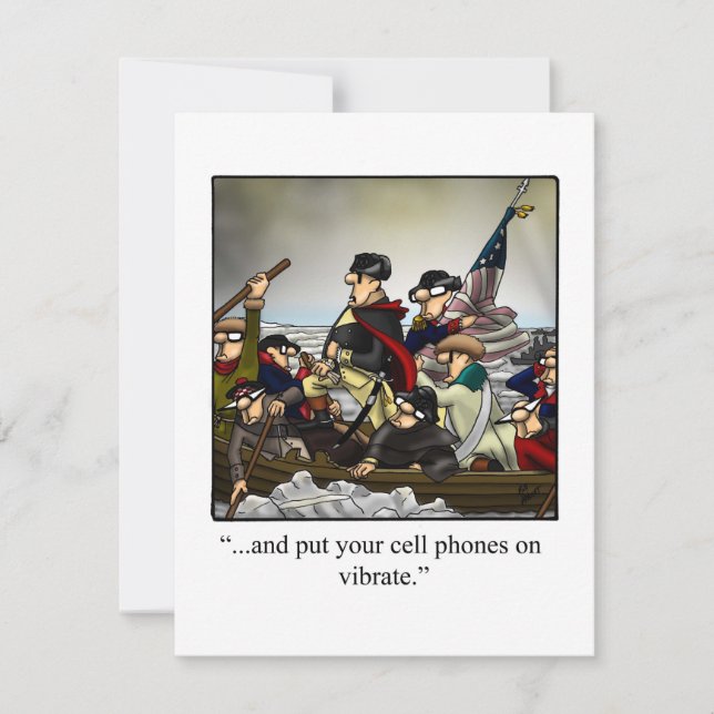 Funny Fourth Of July Party Invitation (Front)