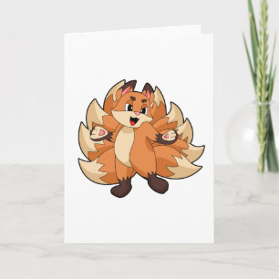 Funny Fox Card