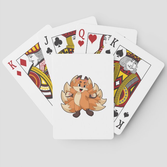 Funny Fox Playing Cards (Back)