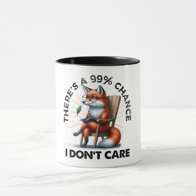 Funny Fox Quote Mug (Center)