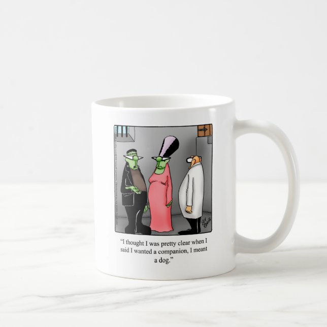 Funny Frankenstein Halloween Mug (Droite)