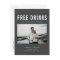 Funny Free Drinks Wedding Grey Save the Dates