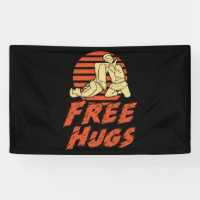 Funny Free Hugs - Brazilian Jiu-Jitsu, BJJ Gift