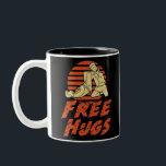Funny Free Hugs - Brazilian Jiu-Jitsu, BJJ Gift Two-Tone Coffee Mug<br><div class="desc">Funny free hugs BJJ shirt. Our BJJ design is perfect for Brazilian Jiu Jitsu, Grappling and MMA fans. You can wear it during training under your gi or for nogi workout. Pair it with shorts or compression tee shirt. Ready for porrada.</div>