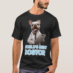 Funny French Bulldog Love Dog Mom Worlds Best Dogt T-Shirt