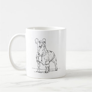 Funny French Bulldog Mug –  Ink Dog Coffee Mug