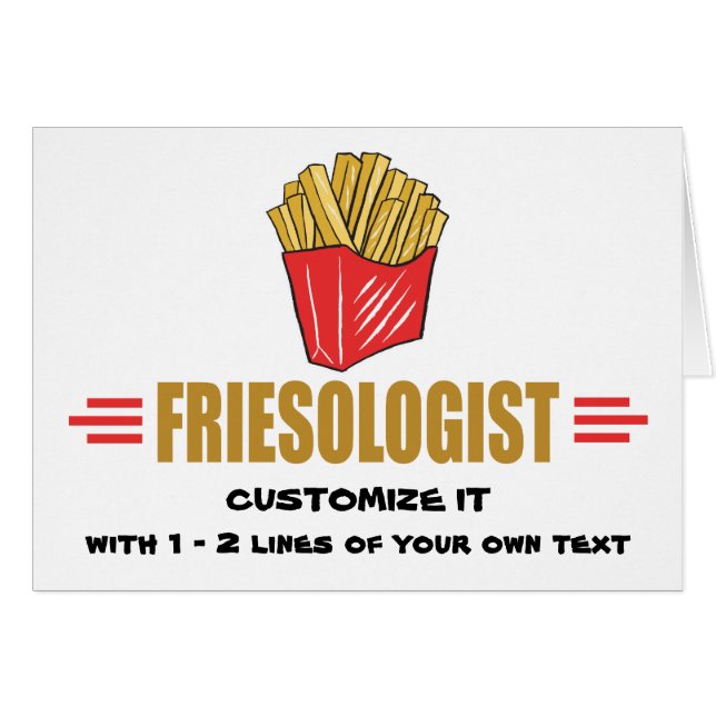 Funny French Fries (Front Horizontal)