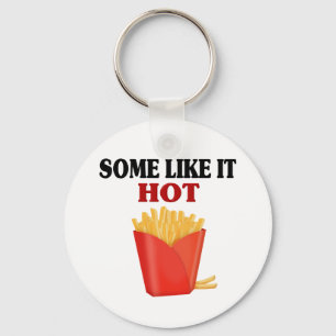 Funny French Fries Keychain