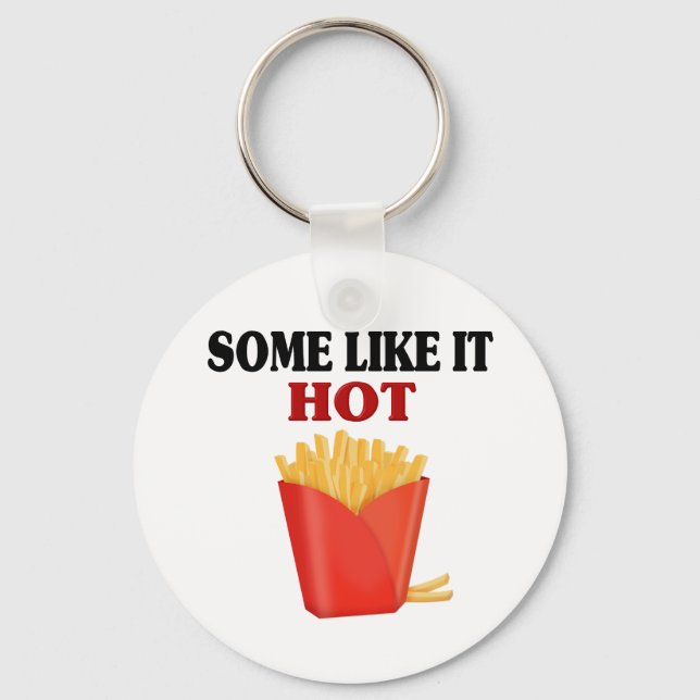 Funny French Fries Keychain (Front)