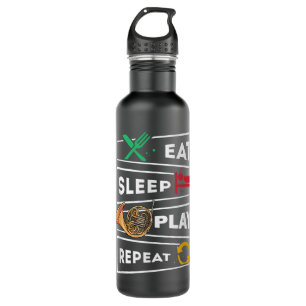Funny French Hornist Gift Eat Sleep Play French Ho 710 Ml Water Bottle