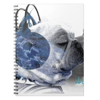 funny frenchbulldogs icon notebook