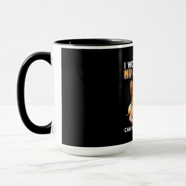 Funny Frenchie  French Bulldog Lover Mug (Left)