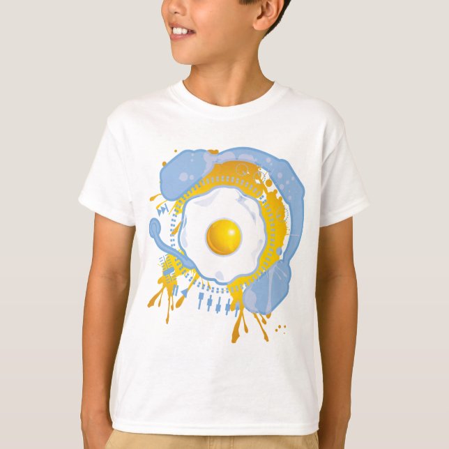 Funny_Fried_Egg T-Shirt (Front)